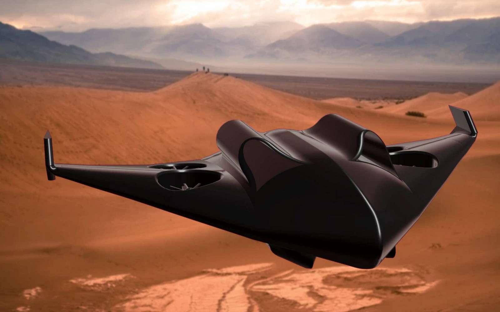 L'armée américaine a craqué pour le futuriste Guardian HoverJet, un engin volant et amphibie