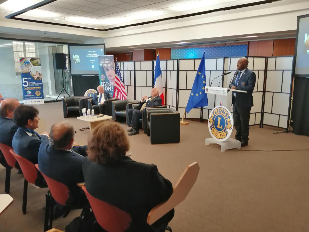 Lions Clubs: le 5e Forum de la Francophonie tenu en France Lions Clubs: le 5e Forum de la Francophonie tenu en France