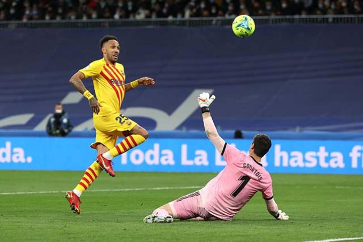 Aubameyang : «Je ressens quelque chose de spécial quand je joue contre le Real Madrid» Aubameyang : «Je ressens quelque chose de spécial quand je joue contre le Real Madrid»