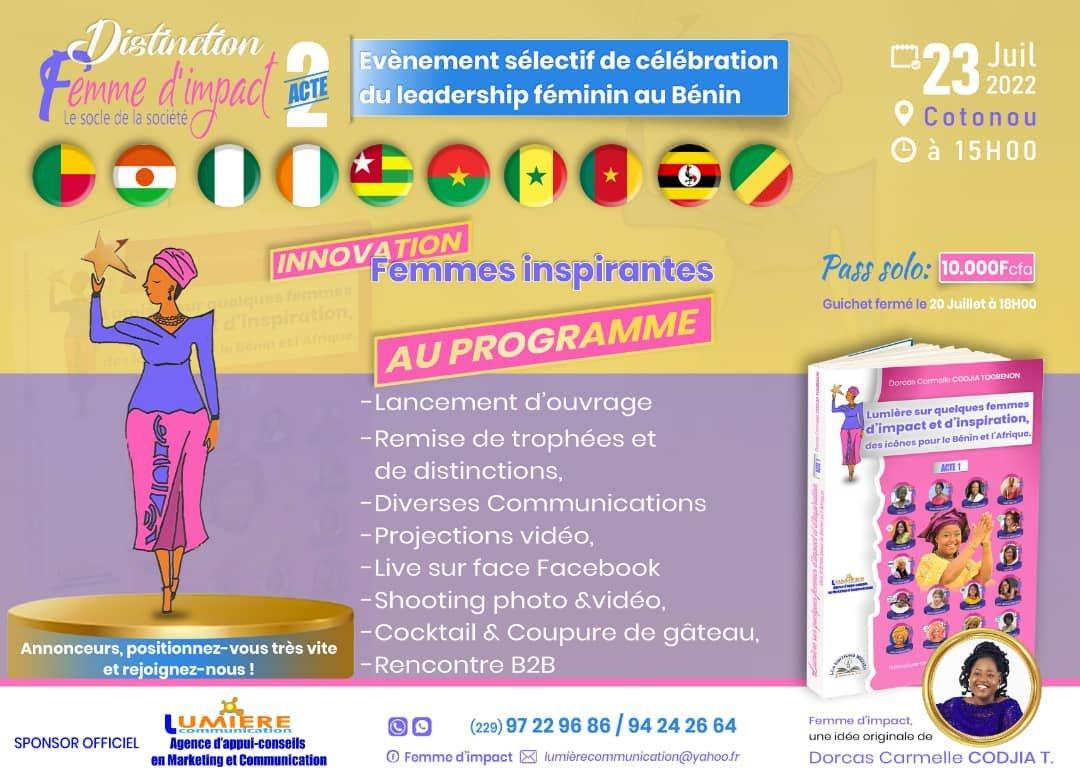 2e édition « Femme d’impact » : vingt et une femmes africaines à l’honneur 2e édition « Femme d’impact » : vingt et une femmes africaines à l’honneur