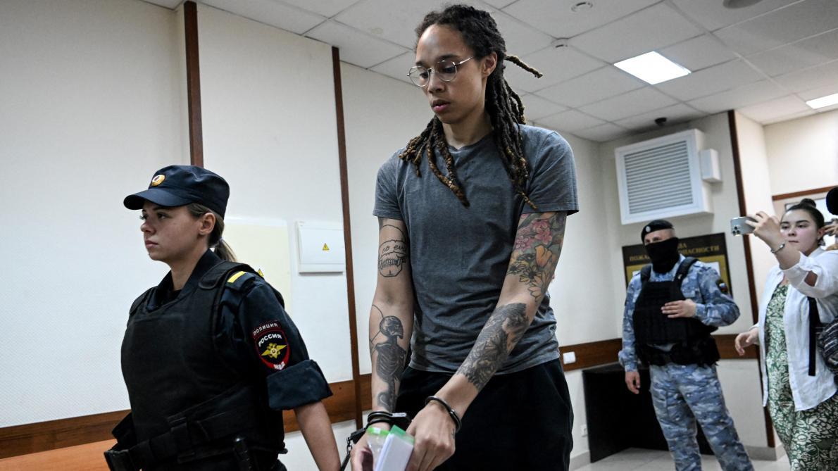 La basketteuse américaine Brittney Griner condamnée en Russie à neuf ans de prison