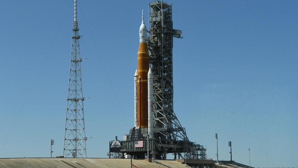 Mission Artémis : le lancement de la nouvelle fusée de la Nasa vers la Lune reporté Mission Artémis : le lancement de la nouvelle fusée de la Nasa vers la Lune reporté