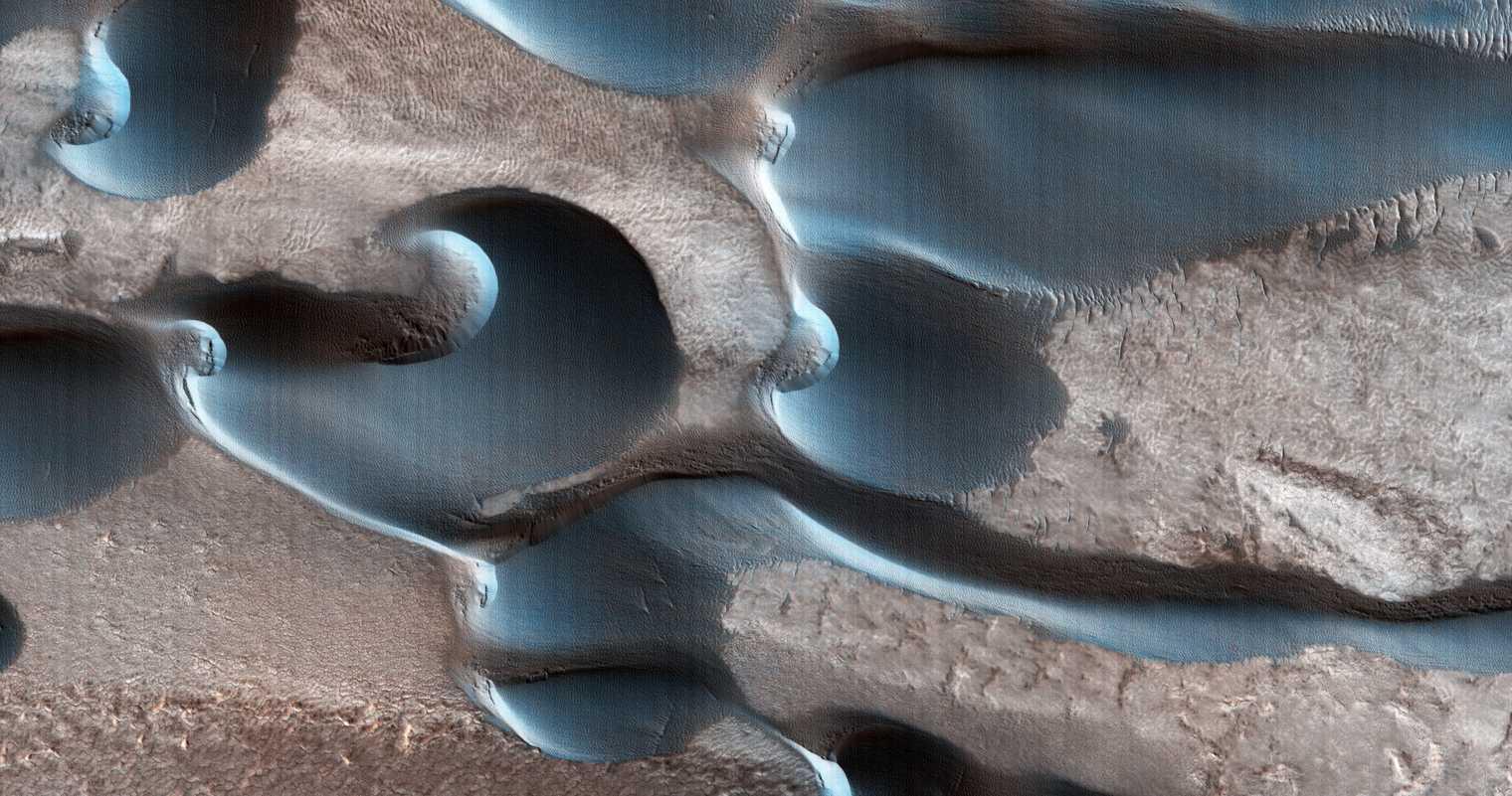 Comment expliquer ces dunes étranges observées sur Mars ? Comment expliquer ces dunes étranges observées sur Mars ?