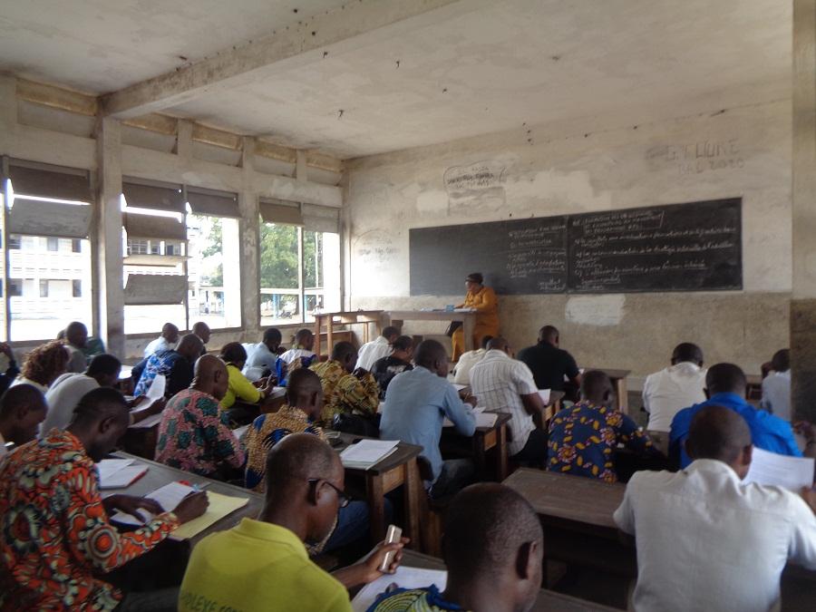 Nouveaux programmes éducatifs : des enseignants et personnel d’encadrement en formation au lycée Victor-Augagneur