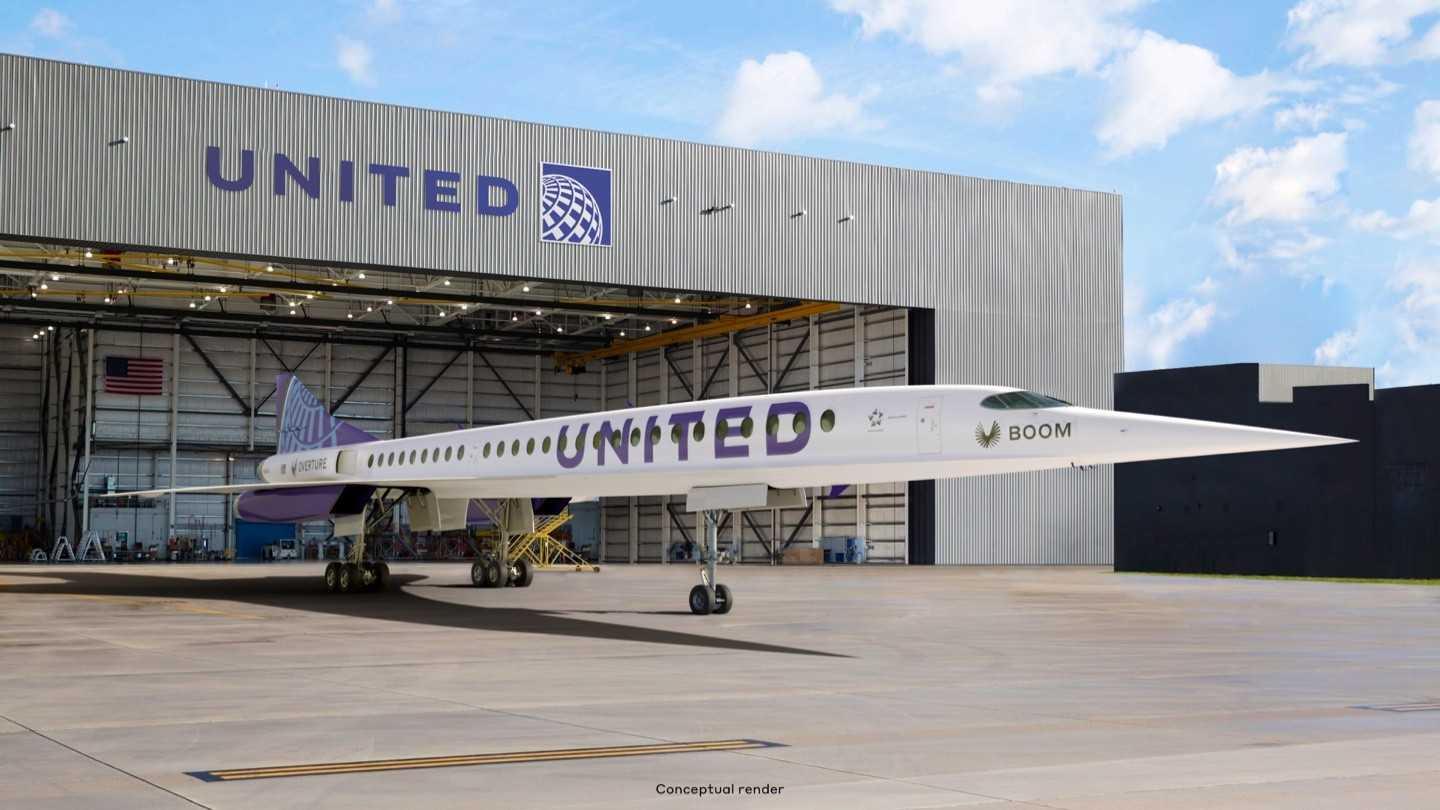 United Airlines promet le retour d’un avion supersonique pour des vols commerciaux en 2029 United Airlines promet le retour d’un avion supersonique pour des vols commerciaux en 2029