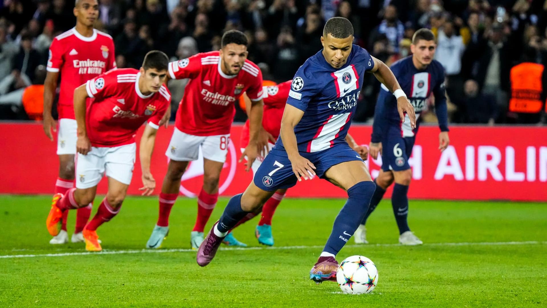 Ligue des champions : malgré un but de Mbappé, le PSG fait match nul contre le Benfica Ligue des champions : malgré un but de Mbappé, le PSG fait match nul contre le Benfica
