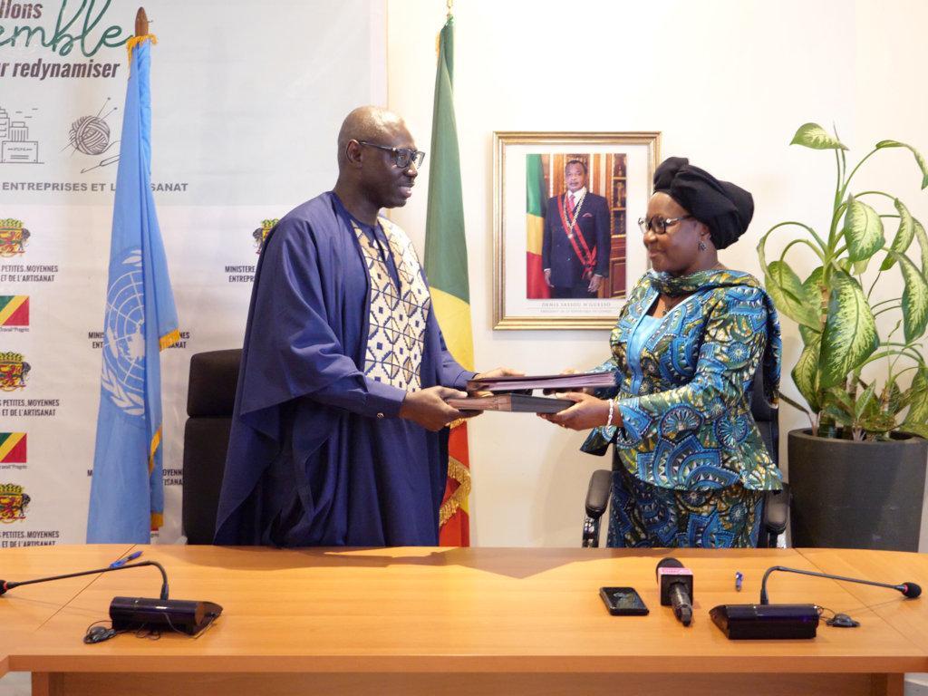 Congo-Pnud : un accord pour la croissance économique par les PME Congo-Pnud : un accord pour la croissance économique par les PME