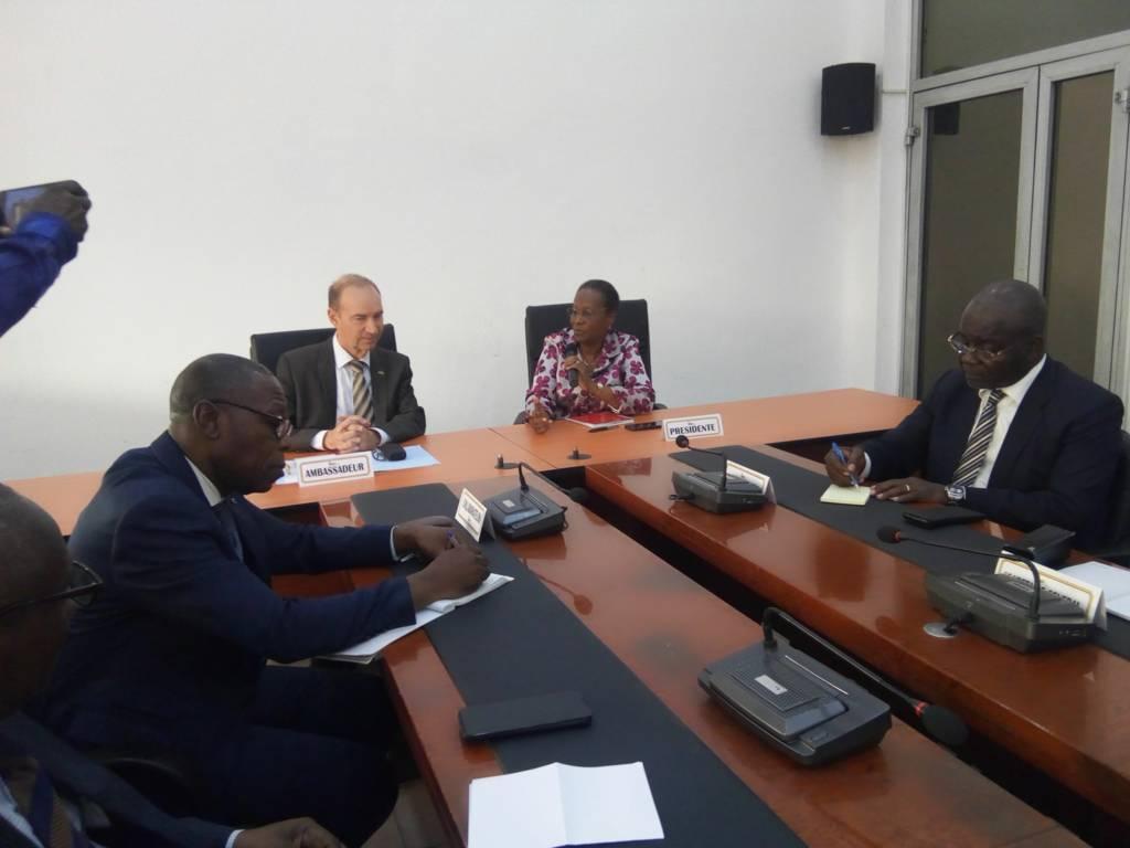 Relance de la GIZ au Congo : Emilienne Raoul échange avec Wolfgang Klapper Relance de la GIZ au Congo : Emilienne Raoul échange avec Wolfgang Klapper