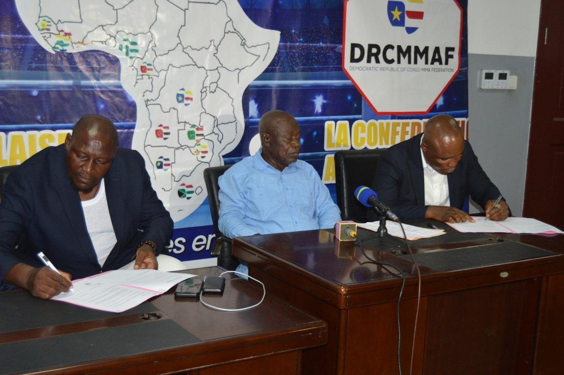MMA: l’association congolaise reçoit l’appui de la confédération africaine MMA: l’association congolaise reçoit l’appui de la confédération africaine