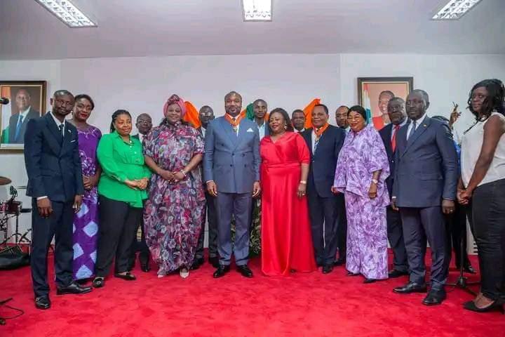 Ordre national de Côte d’Ivoire: trois ministres congolais élevés au grade de commandeur Ordre national de Côte d’Ivoire: trois ministres congolais élevés au grade de commandeur