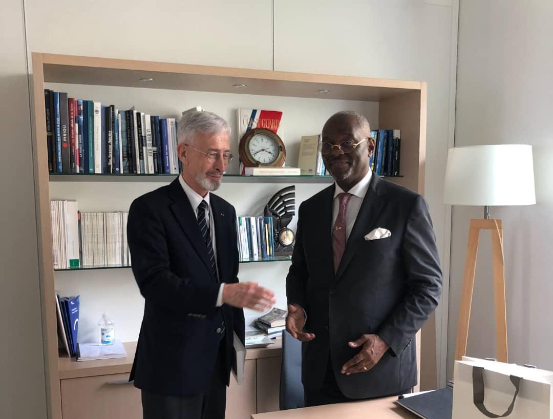 Congo-France : élaboration en vue de la feuille de route technique sur la mer et les eaux continentales Congo-France : élaboration en vue de la feuille de route technique sur la mer et les eaux continentales