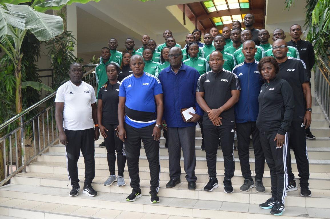 Cours MA d’élite : les arbitres congolais élèvent leur degré de connaissances Cours MA d’élite : les arbitres congolais élèvent leur degré de connaissances