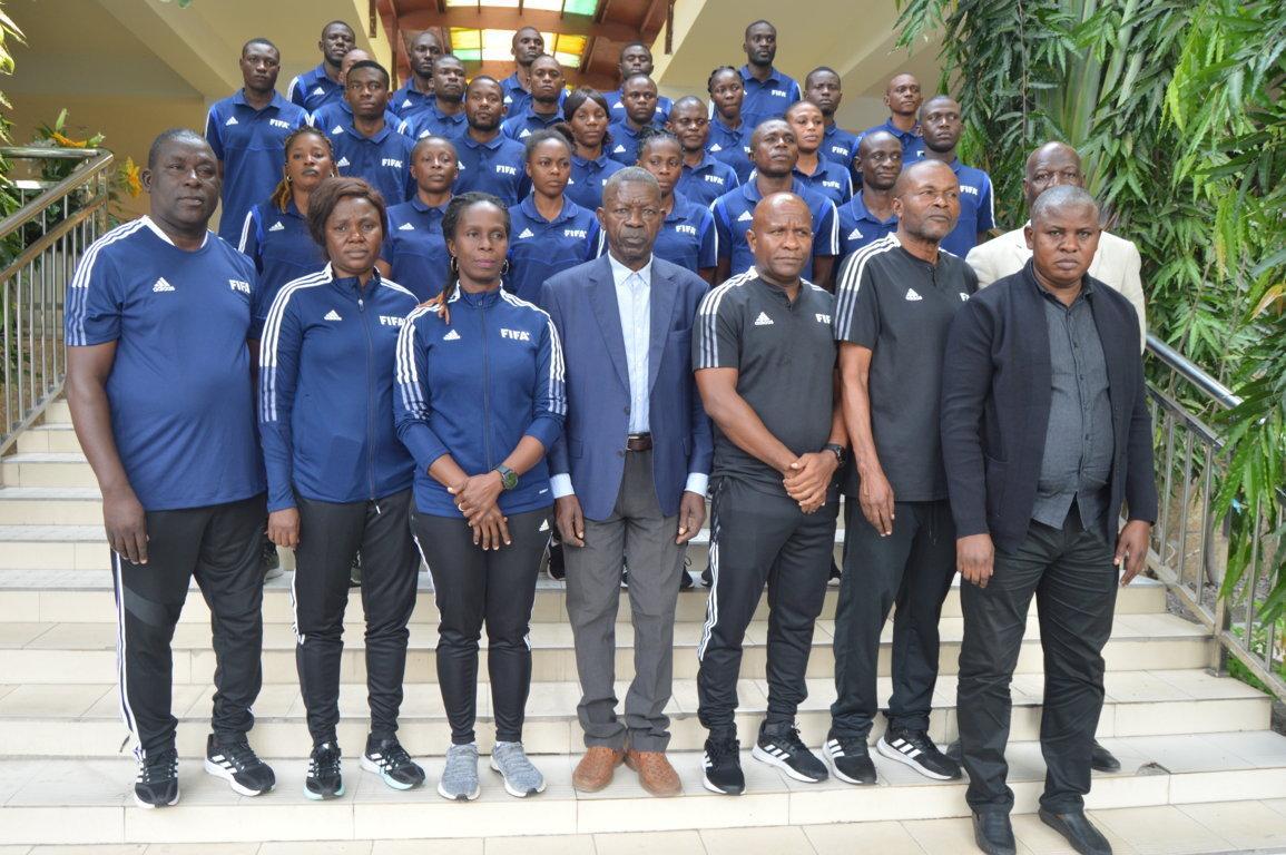 Cours MA d’élite : les arbitres congolais ont développé les acquis Cours MA d’élite : les arbitres congolais ont développé les acquis