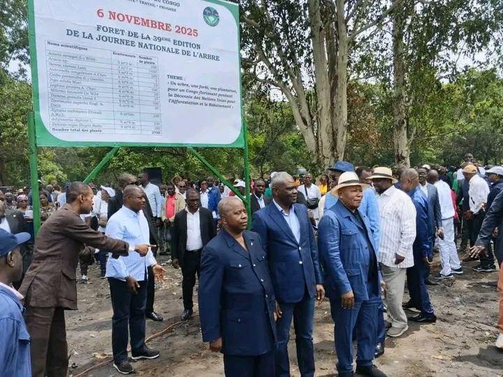 Célébration de la 39E Journée Nationale de L'Arbre au Congo
