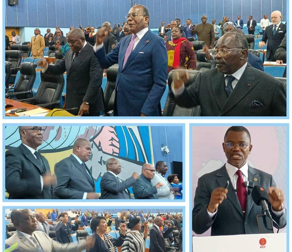 Réunion du Bureau Politique du Parti Congolais du Travail Réunion du Bureau Politique du Parti Congolais du Travail