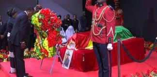 Hommage National au Ministre Firmin Ayessa Hommage National au Ministre Firmin Ayessa