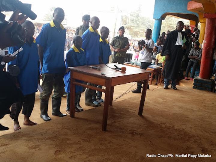 Le tribunal militaire de garnison de Beni condamne 8 ADF et 4 Maï-Maï à de lourdes peines Le tribunal militaire de garnison de Beni condamne 8 ADF et 4 Maï-Maï à de lourdes peines