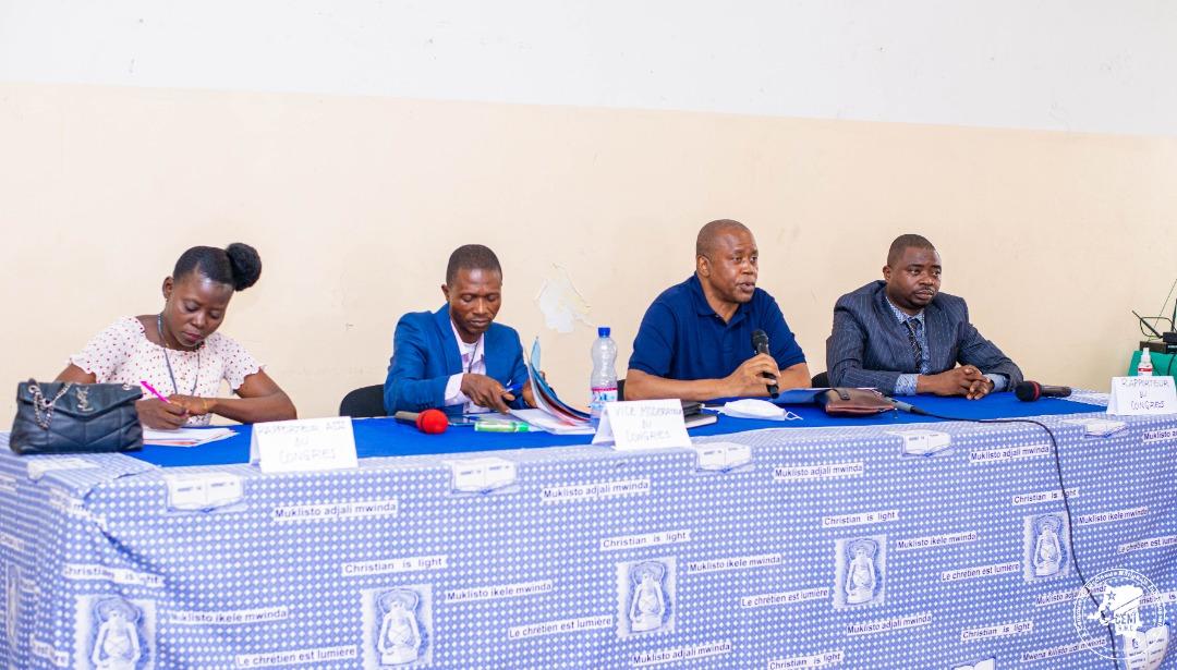 Denis Kadima exhorte les jeunes de l’ECC à s’approprier toutes les étapes du processus électoral Denis Kadima exhorte les jeunes de l’ECC à s’approprier toutes les étapes du processus électoral