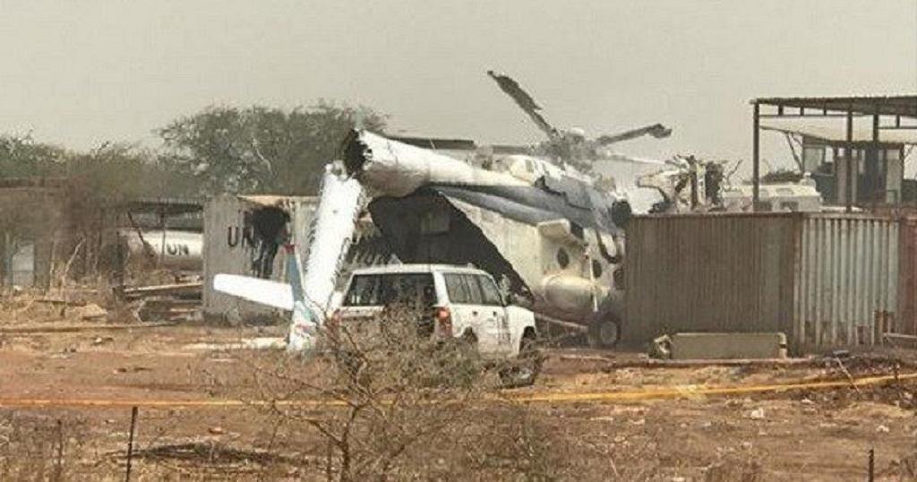 Nord-Kivu: le crash de hélicoptère de la Monusco aurait été causé par un objet « lumineux » Nord-Kivu: le crash de hélicoptère de la Monusco aurait été causé par un objet « lumineux »