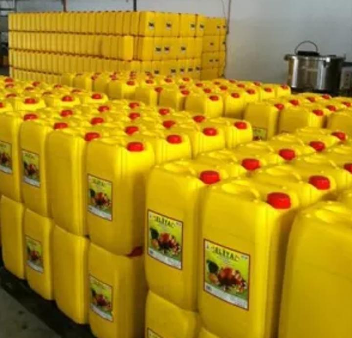 Kinshasa : flambée des prix sur le marché, un bidon d’huile de palme de 25 litres se négocie à 52 000 CDF Kinshasa : flambée des prix sur le marché, un bidon d’huile de palme de 25 litres se négocie à 52 000 CDF