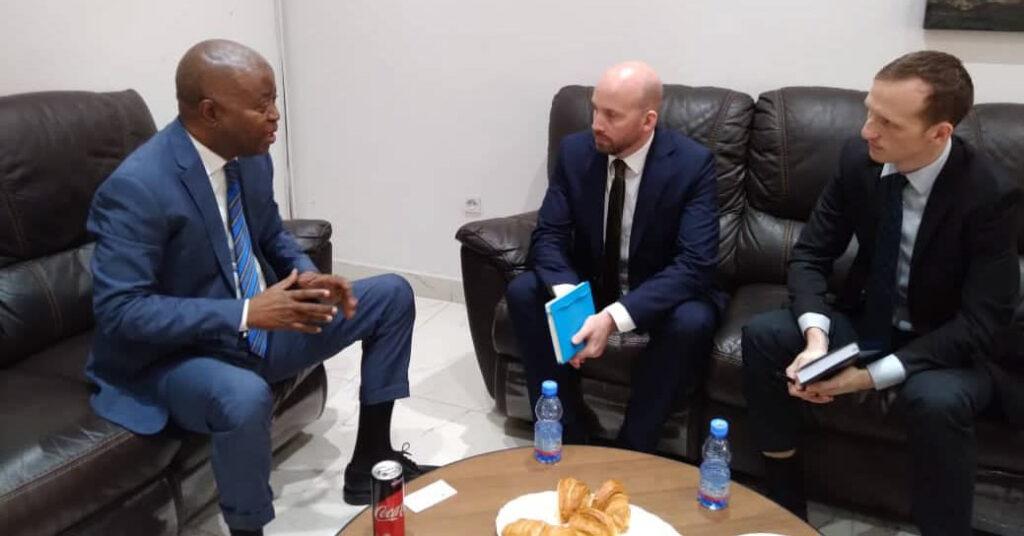 Processus électoral : Muzito réaffirme la position de Lamuka aux diplomates britanniques Processus électoral : Muzito réaffirme la position de Lamuka aux diplomates britanniques