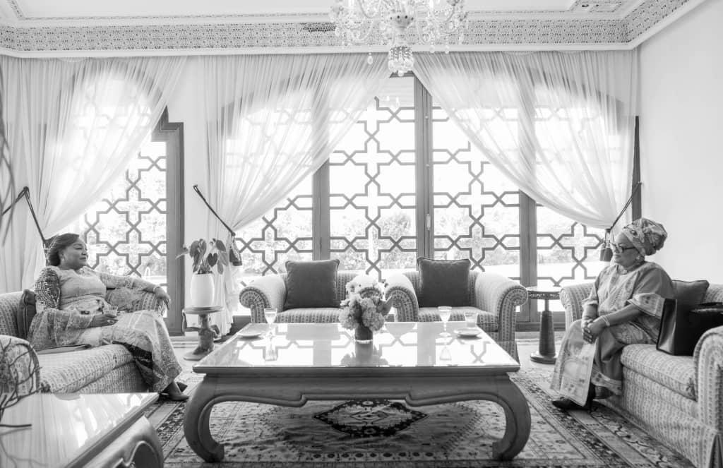 Maroc : Denise Nyakeru a rendu visite à Bobi Ladawa et s'est inclinée ...