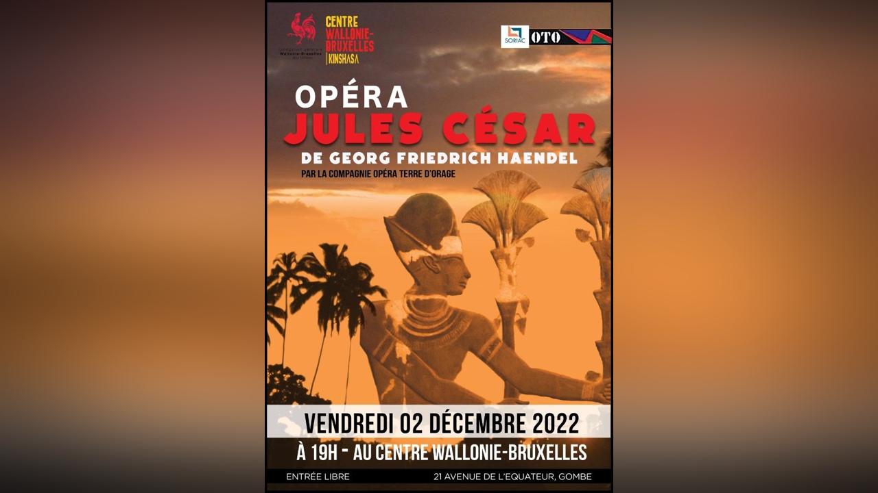 Centre Wallonie-Bruxelles : Opéra Terre d’orage présente en grande première Jules César ce vendredi