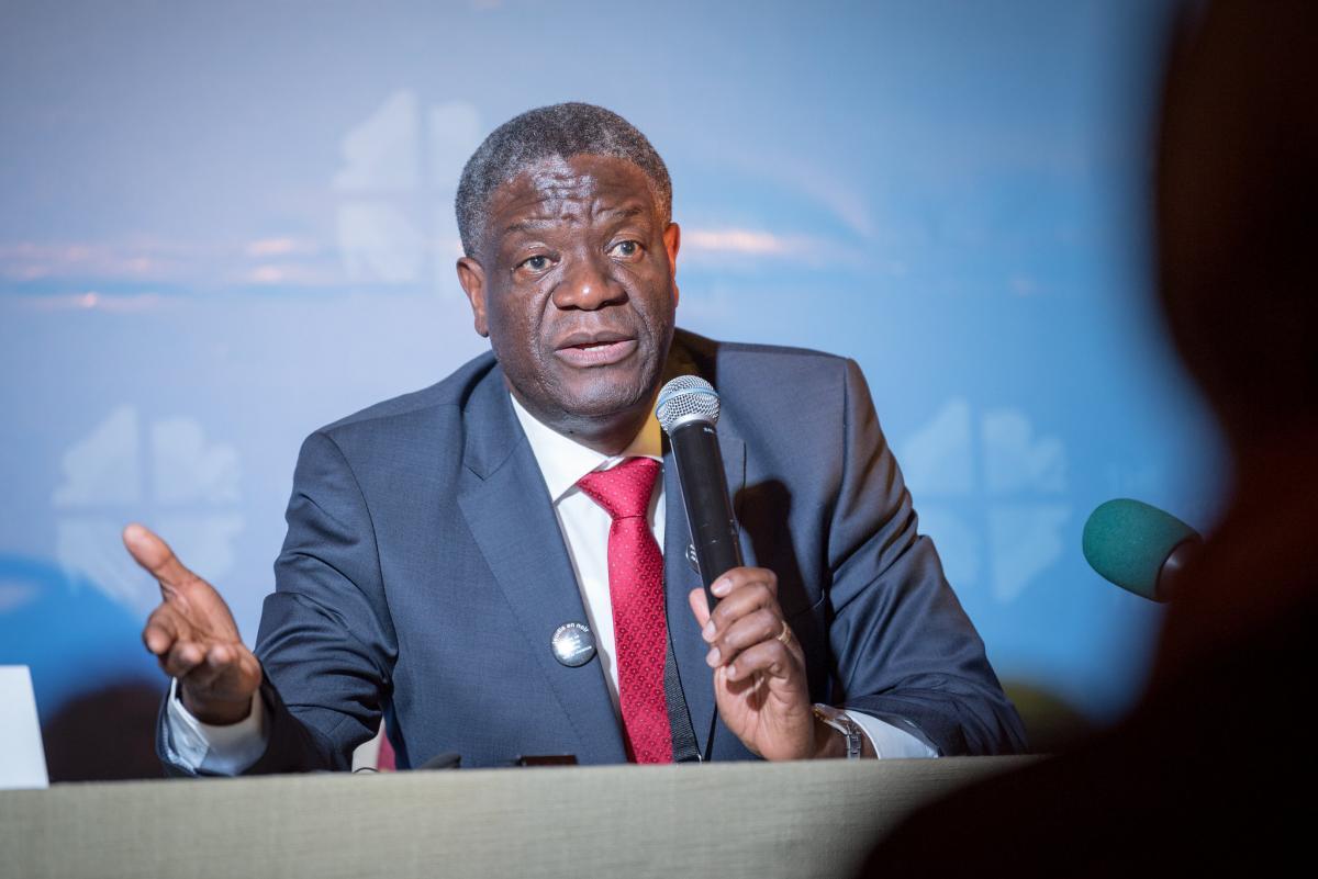 Denis Mukwege s’insurge contre la nomination d’un ancien chef rebelle à la tête de Total Energie Marketing Denis Mukwege s’insurge contre la nomination d’un ancien chef rebelle à la tête de Total Energie Marketing