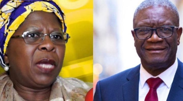 Présidentielle : Justine Kasa-vubu soutient la candidature de Denis Mukwege Présidentielle : Justine Kasa-vubu soutient la candidature de Denis Mukwege