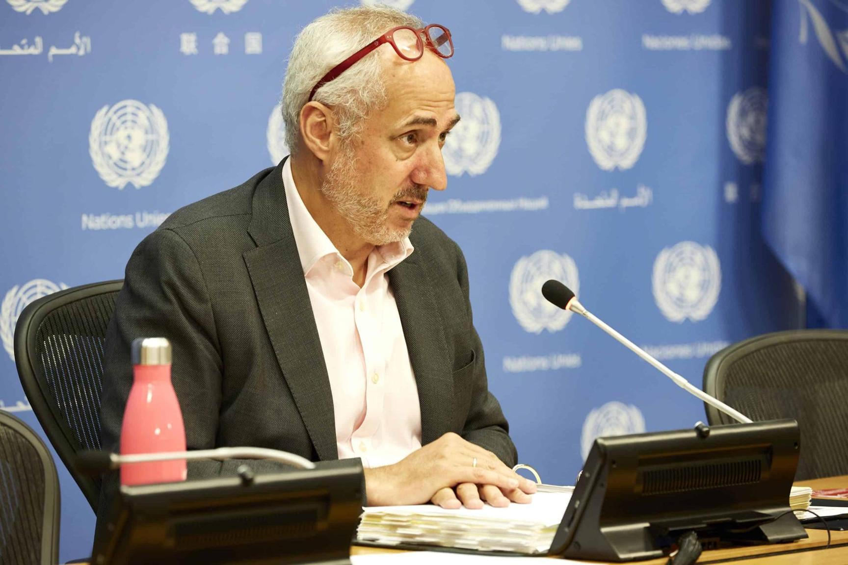 « Après le départ de la Monusco, le système de l’ONU continuera à soutenir les efforts de développement du gouvernement » (Stéphane Dujarric) « Après le départ de la Monusco, le système de l’ONU continuera à soutenir les efforts de développement du gouvernement » (Stéphane Dujarric)