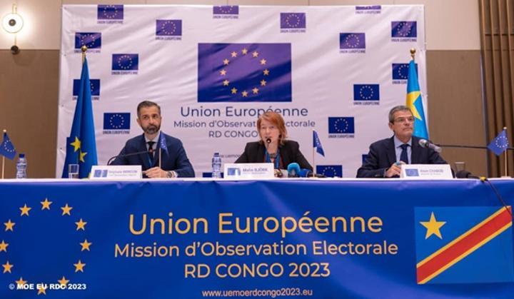 Élections 2023: la mission d'observation électorale de l'UE lance le déploiement des 42 premiers observateurs en RDC Élections 2023: la mission d'observation électorale de l'UE lance le déploiement des 42 premiers observateurs en RDC