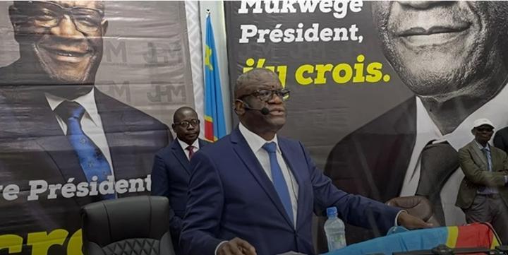 Denis Mukwege : une candidature historique pour mettre fin à la guerre, la faim et les vices en RDC Denis Mukwege : une candidature historique pour mettre fin à la guerre, la faim et les vices en RDC