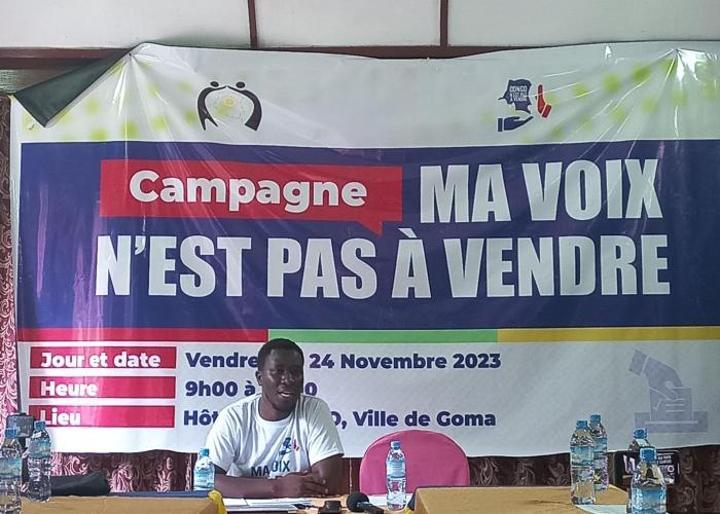 Election-RDC : « Ma voix n’est pas à vendre » ( Lucha & CNPAV) Election-RDC : « Ma voix n’est pas à vendre » ( Lucha & CNPAV)