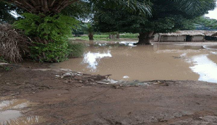 Tshopo: Les eaux de la rivière Lomami emportent les habitations de plus de mille ménages Tshopo: Les eaux de la rivière Lomami emportent les habitations de plus de mille ménages