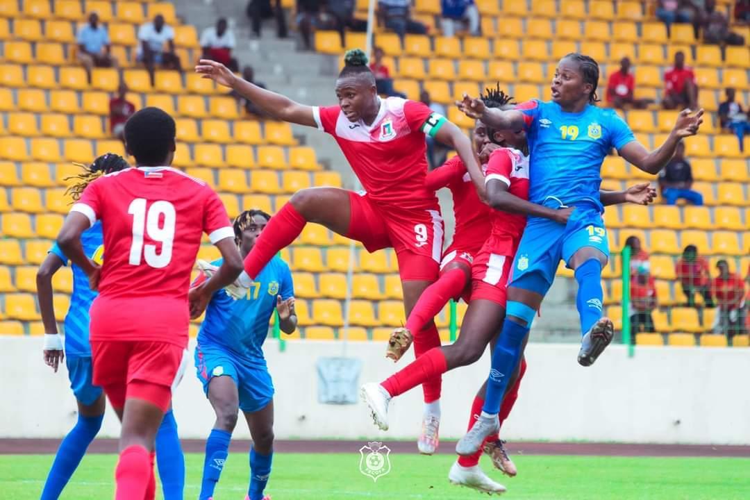 Éliminatoires CAN féminine 2024 : la RDC prend une bonne option pour la qualification Éliminatoires CAN féminine 2024 : la RDC prend une bonne option pour la qualification