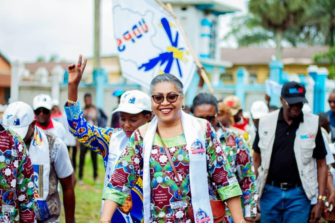 Kongo central : à Mbanza-Ngungu, Judith Suminwa Tuluka arrache des voix pour Félix Tshisekedi Kongo central : à Mbanza-Ngungu, Judith Suminwa Tuluka arrache des voix pour Félix Tshisekedi