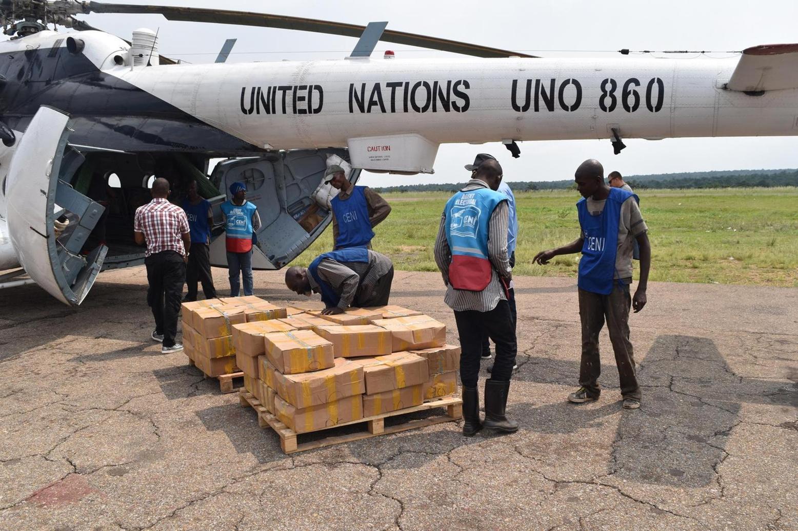 Déploiement du matériel électoral : l’ONU autorise la Monusco à fournir de l’aide à la RDC Déploiement du matériel électoral : l’ONU autorise la Monusco à fournir de l’aide à la RDC