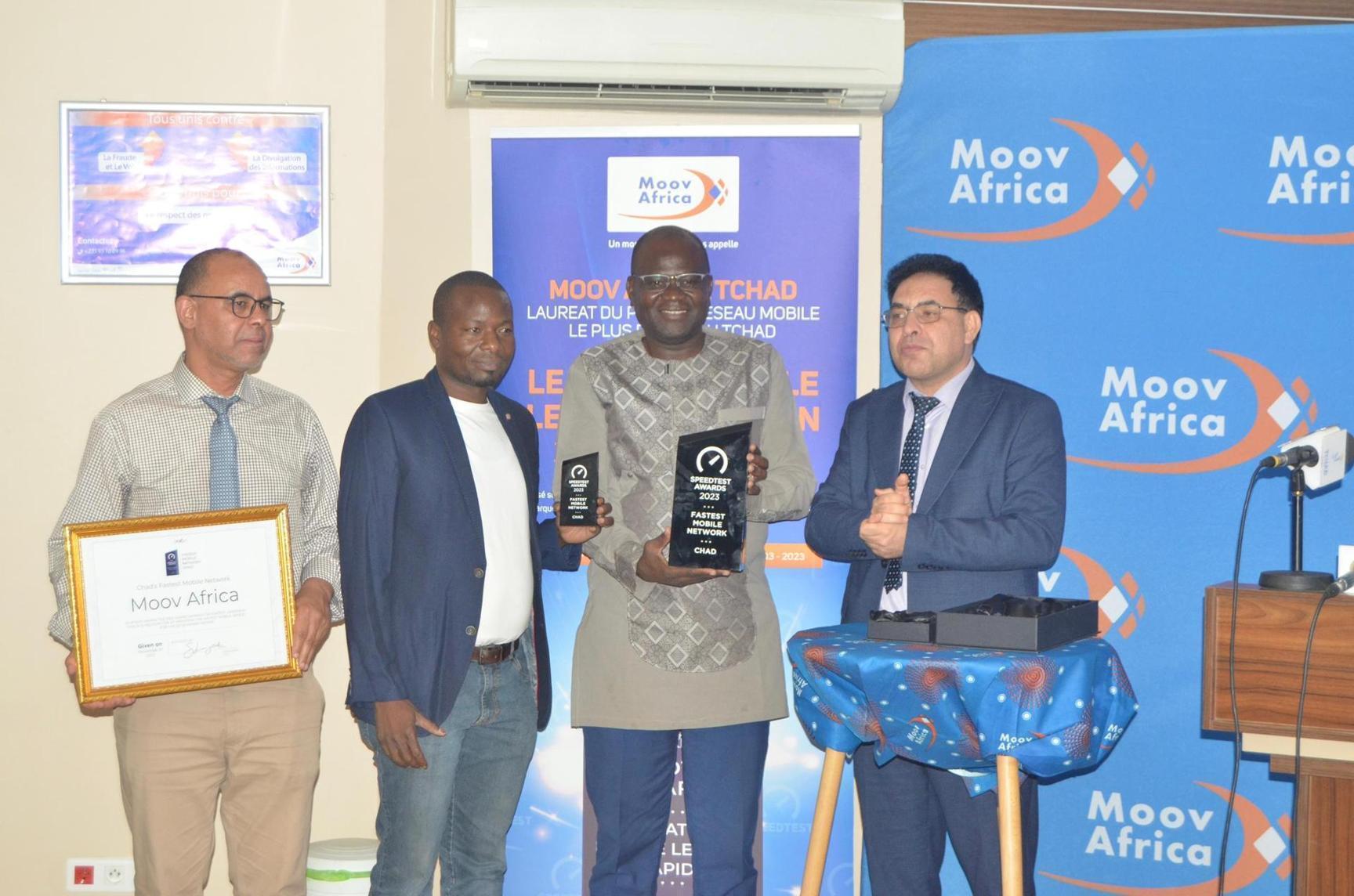  Moov Africa couronné meilleur réseau mobile le plus rapide Moov Africa couronné meilleur réseau mobile le plus rapide