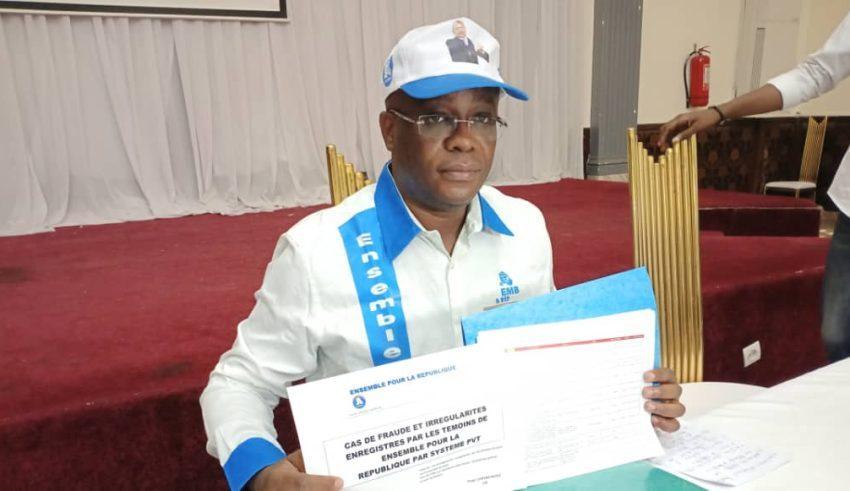 Hervé Diakese : «Tous ceux qu’on a trouvés en possession des machines à voter sont du camp de Félix Tshisekedi » Hervé Diakese : «Tous ceux qu’on a trouvés en possession des machines à voter sont du camp de Félix Tshisekedi »