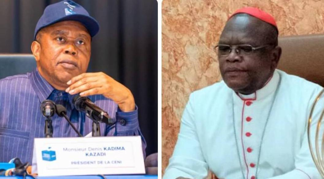 Le président de la Céni répond aux déclarations de l'archevêque de Kinshasa sur les élections Le président de la Céni répond aux déclarations de l'archevêque de Kinshasa sur les élections