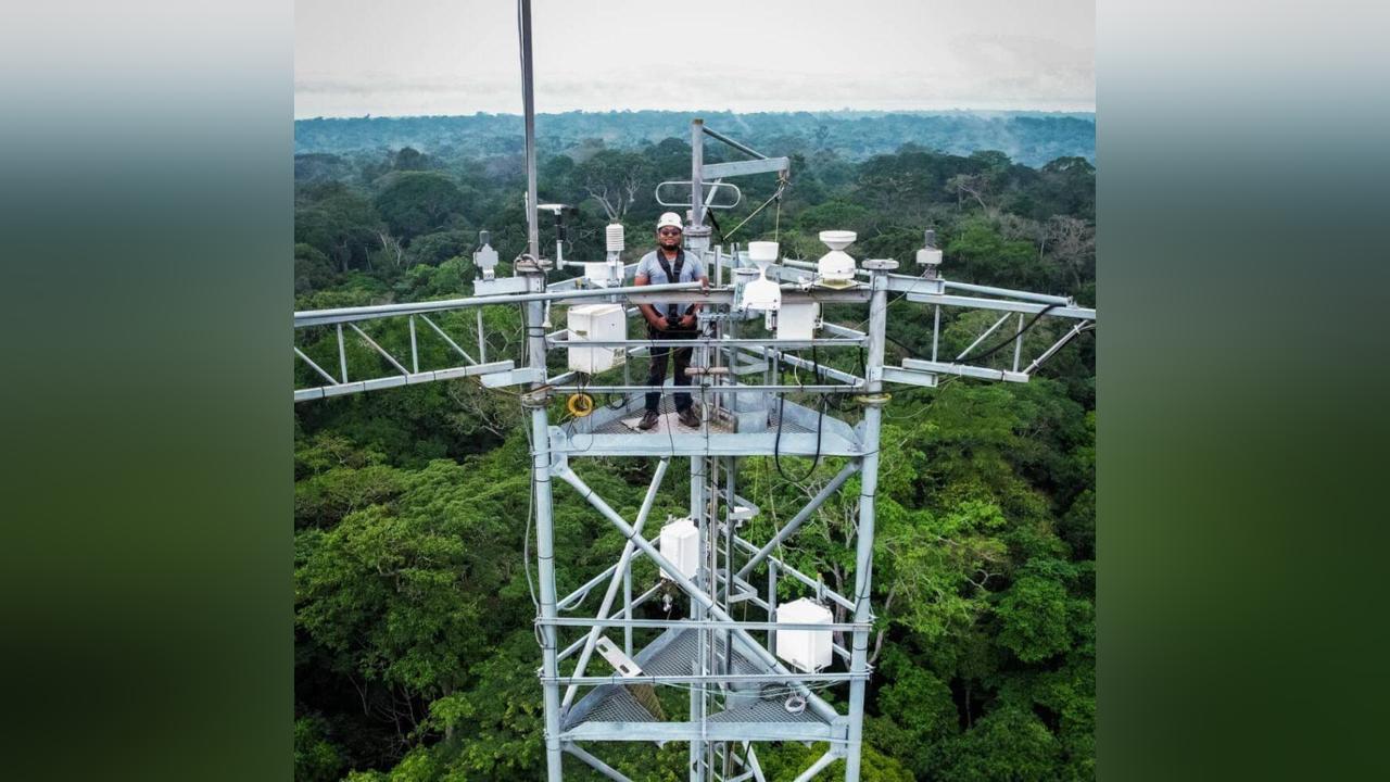 Rumeurs sur la perturbation climatique ; un chercheur lève l’équivoque sur la Tour à Flux de Yangambi Rumeurs sur la perturbation climatique ; un chercheur lève l’équivoque sur la Tour à Flux de Yangambi
