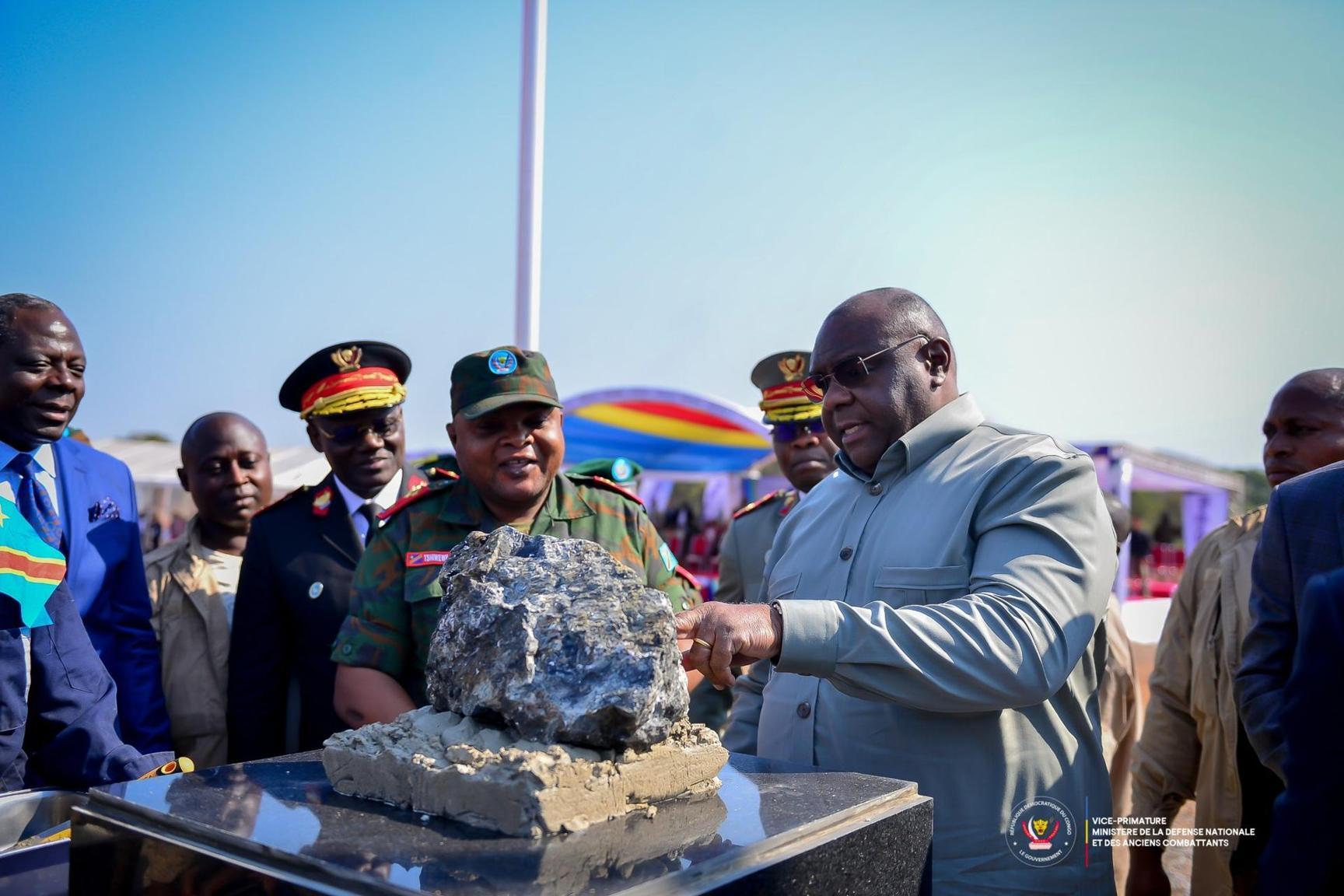 Lancement à Likasi de la construction d’une usine de production d’explosifs et équipements militaires Lancement à Likasi de la construction d’une usine de production d’explosifs et équipements militaires
