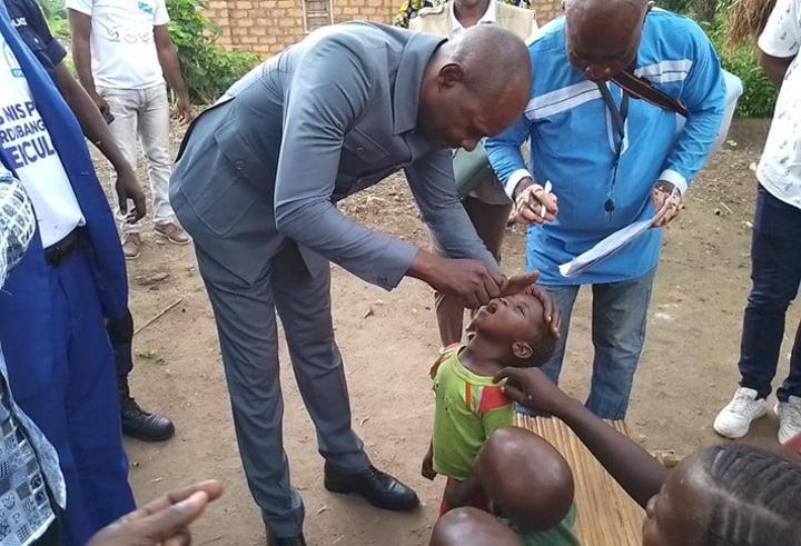 Nord-Ubangi : lancement de la campagne contre la poliomyélite, plus de 369.000 enfants de 0 à 59 mois attendus Nord-Ubangi : lancement de la campagne contre la poliomyélite, plus de 369.000 enfants de 0 à 59 mois attendus