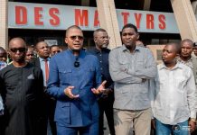 Budimbu Condamne Vandalisme lors de RDC-Sénégal Budimbu Condamne Vandalisme lors de RDC-Sénégal