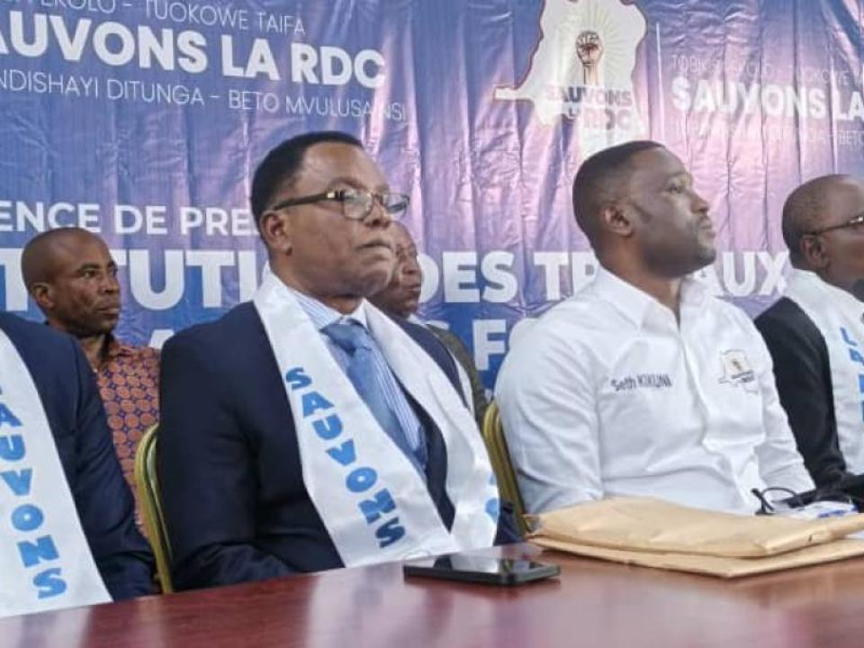 Sauvons La RDC Accuse Tshisekedi D'Être Symbole De Crise Sauvons La RDC Accuse Tshisekedi D'Être Symbole De Crise