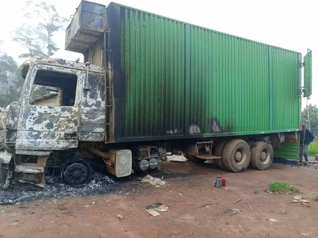 Policier Tué et Véhicule Incendié à Irumu près de Komanda Policier Tué et Véhicule Incendié à Irumu près de Komanda