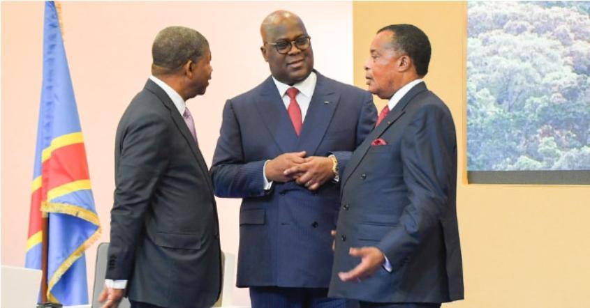 Sommet de la Cirgl à Kinshasa avec des dirigeants africains Sommet de la Cirgl à Kinshasa avec des dirigeants africains