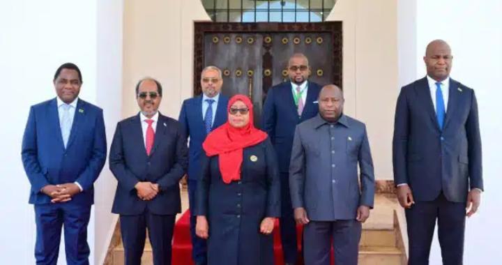 Investiture de Samia Suluhu par Floribert Anzuluni Investiture de Samia Suluhu par Floribert Anzuluni