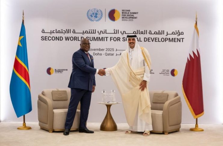 Tshisekedi et l’émir du Qatar discutent paix en RDC Tshisekedi et l’émir du Qatar discutent paix en RDC