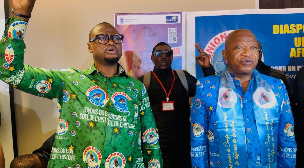 André Mbata Installe Coordination Union Sacrée Afrique Sud André Mbata Installe Coordination Union Sacrée Afrique Sud